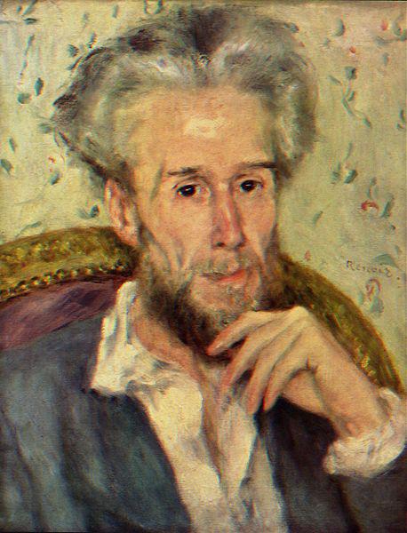 Pierre-Auguste Renoir Portrat des Victor Chocquet oil painting image